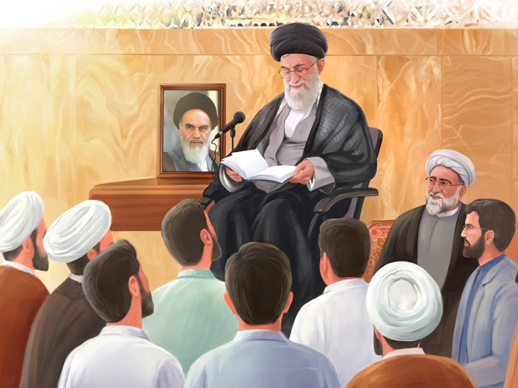دیدار اختصاصی حجت الاسلام وکیلی و رهبر معظم انقلاب