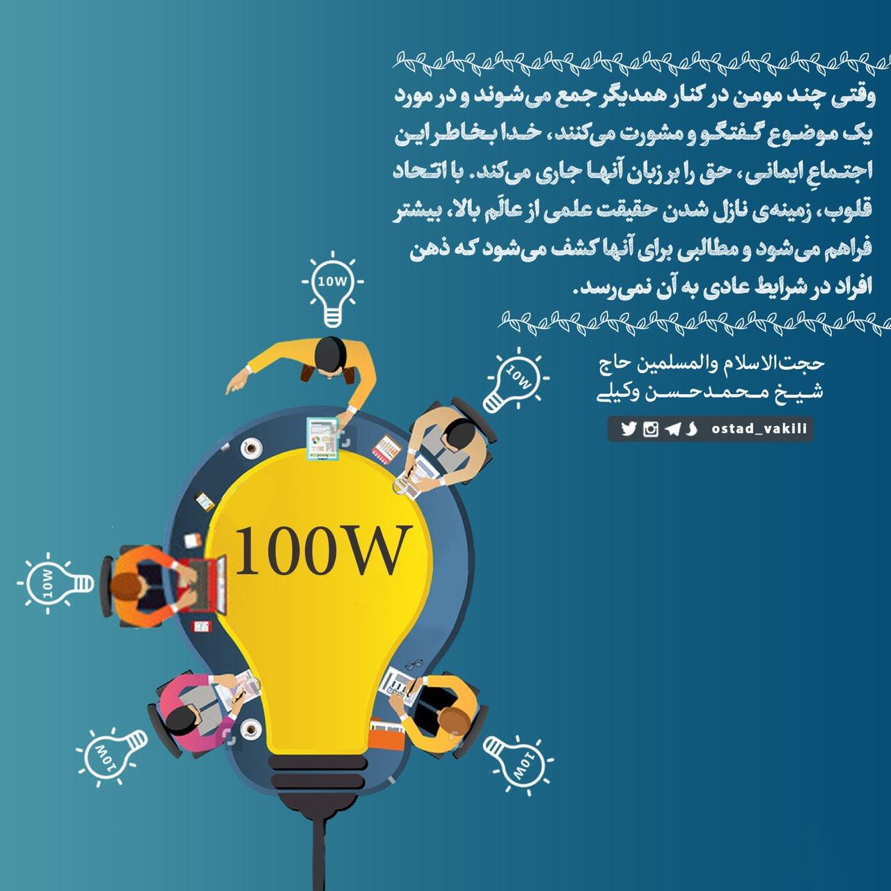 مشورت,تشکیلات,ایمان,امداد غیبی,صبح توحید