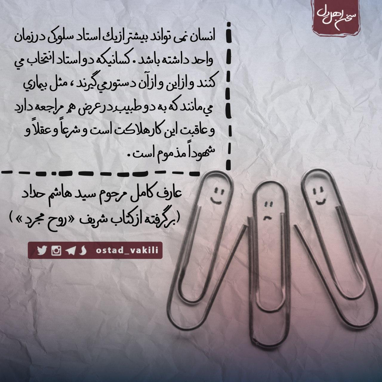استاد سلوکی,سید هاشم حداد